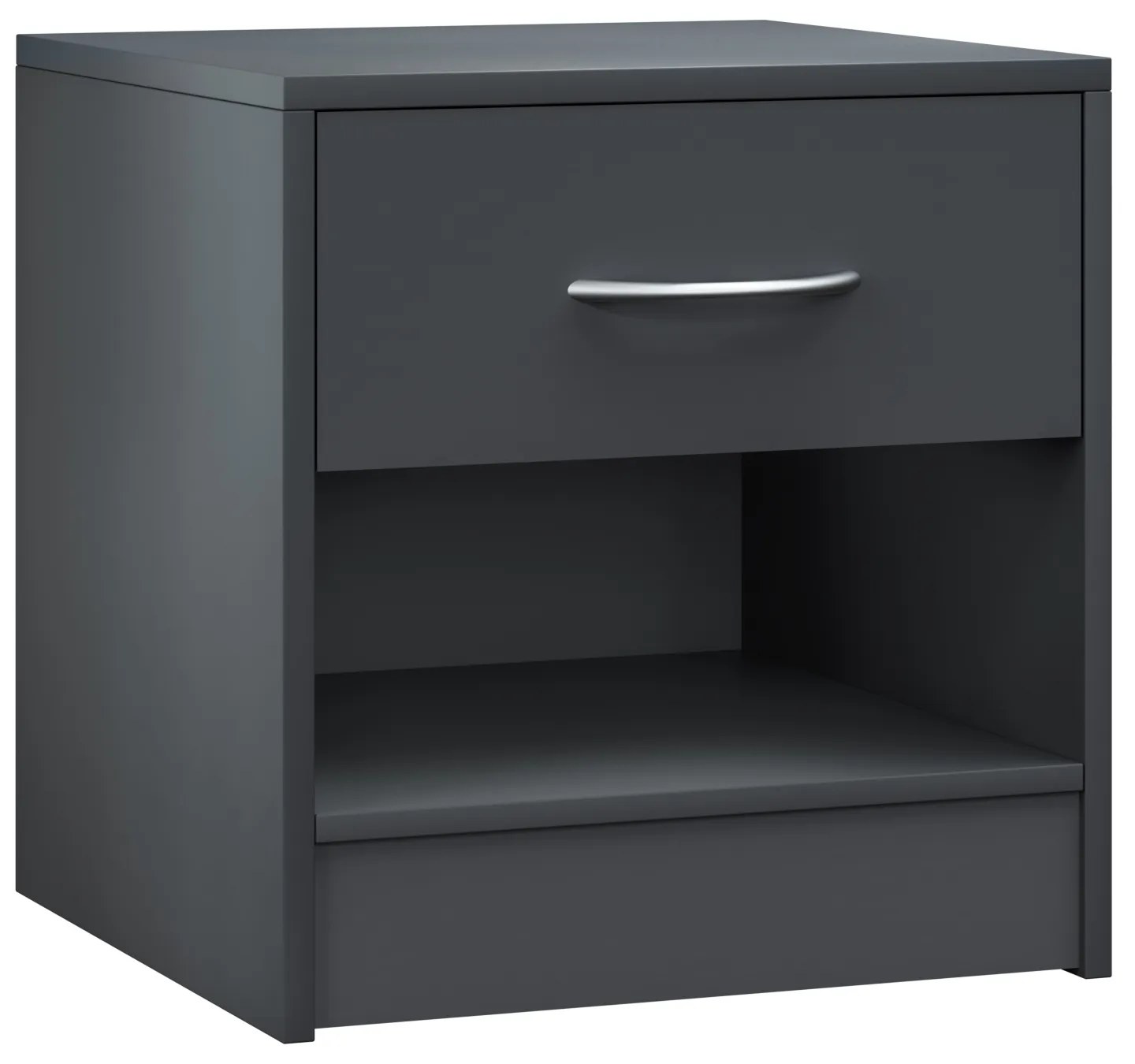 InternetovaZahrada Nočný stolík Kiel 41x39x28 cm - antracit