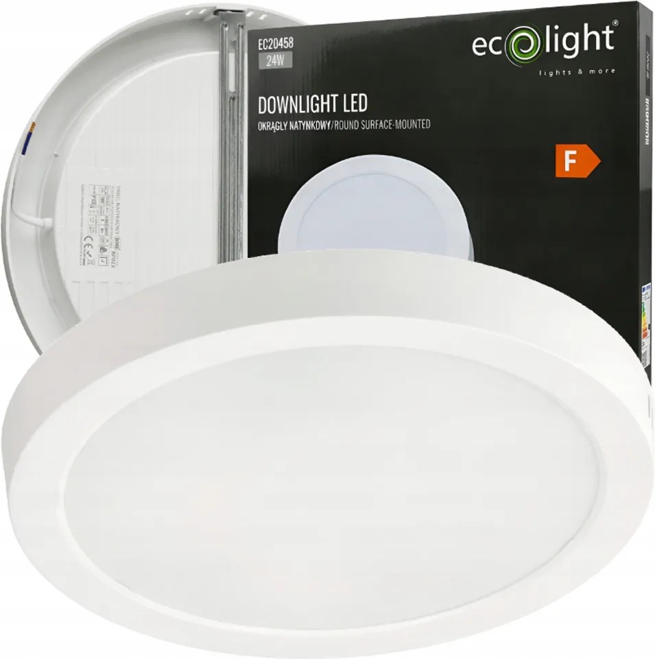 LED stropné svietidlo 24W 4000K 2640lm