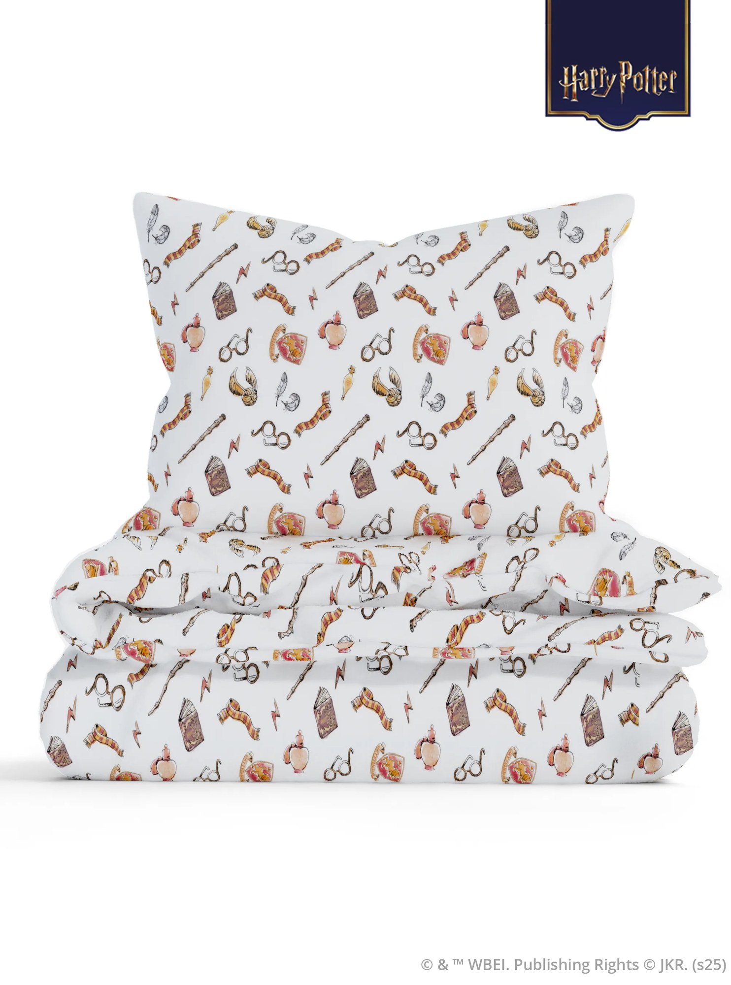 Predĺžené obliečky mikroplyš Harry Potter - Chrabromil 1