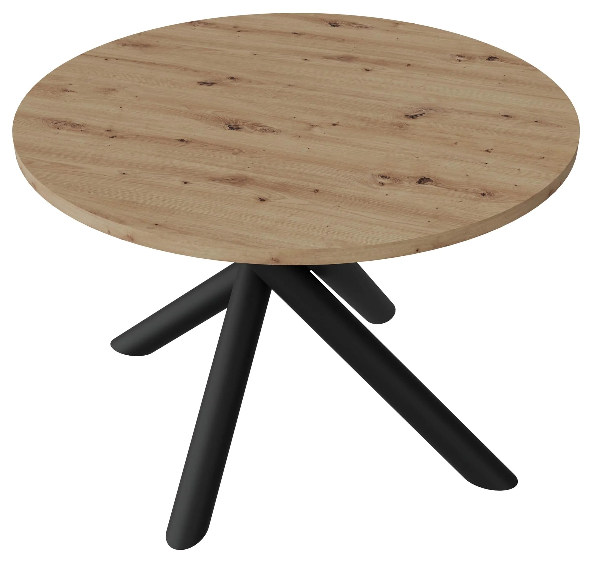 Okrúhly jedálenský stôl 110 cm Ossla (dub artisan). Vlastná spoľahlivá doprava až k Vám domov. 1116740