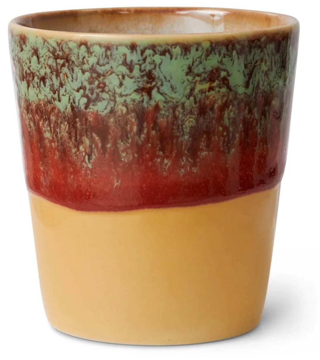 HK living Kameninový hrnček Coffee mug 70's Cove 200 ml