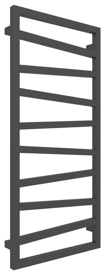 Terma24 Zigzag 1310x500 vodný/elektrický radiátor Heban SX