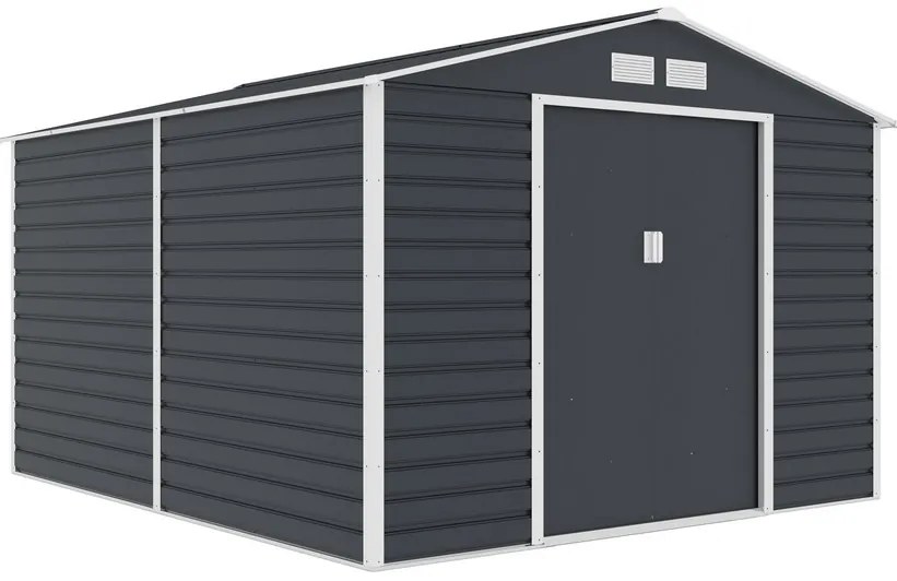 Záhradný domček G21 GAH 884 - 277 x 319 cm, antracitový 63900693