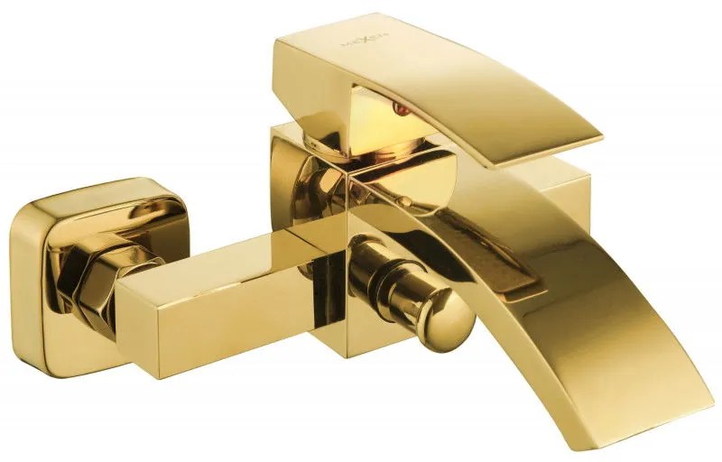 Mexen Libra vaňová batéria, zlatá, 745130-50