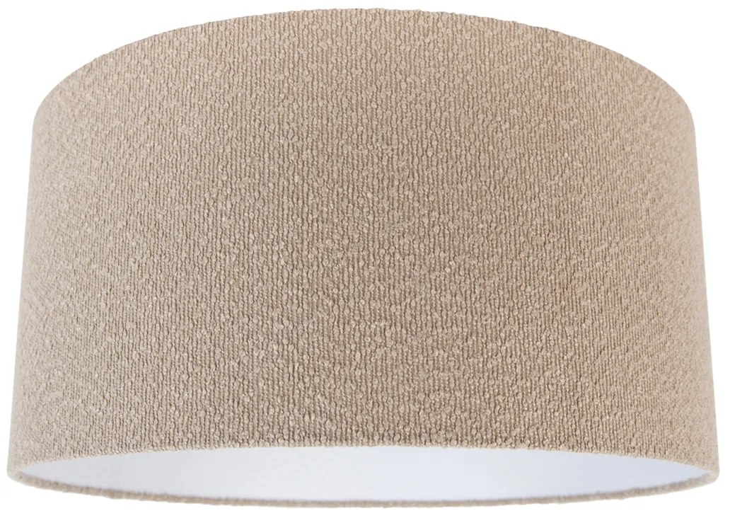 Látkové tienidlo béžové s látkou Teddy 50/50/25