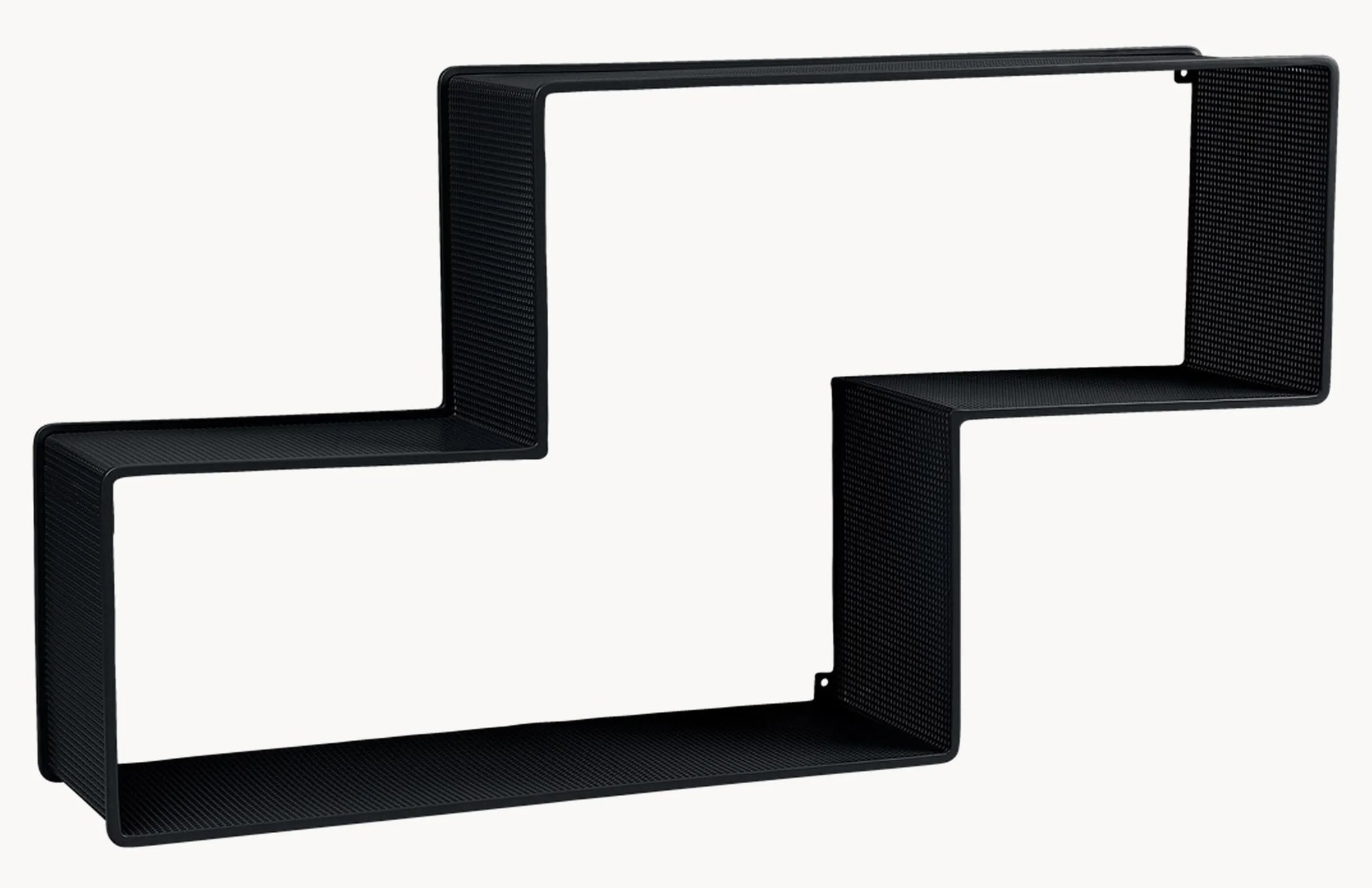 Kovová nástenná polica Dédal