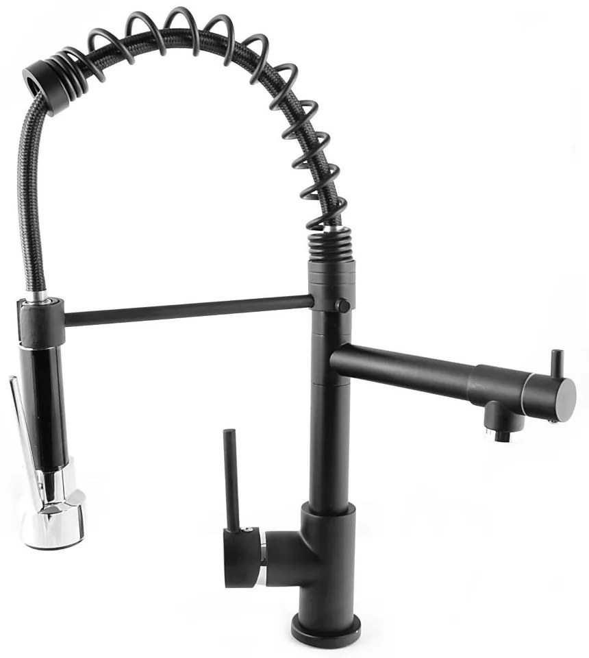 Gamma Duo, vysoká drezová batéria, čierna matná, GMA-BDO-BK