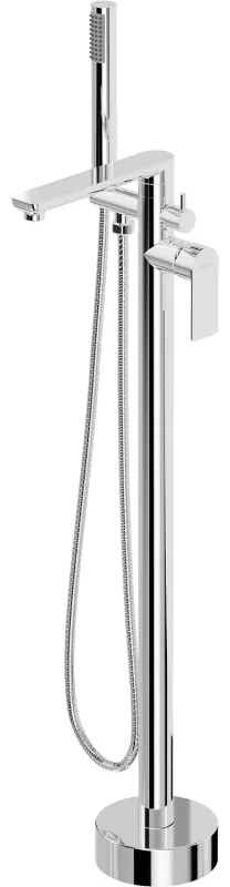 Mexen Leda - voľnostojaca vaňová batéria, chrómová, 75633-00