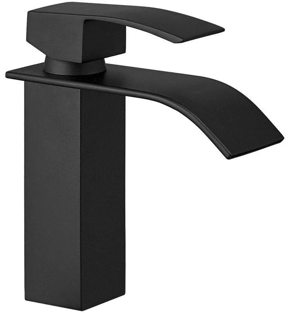 Rea Falcon, umývadlová batéria h-177, čierna matná, REA-B0253