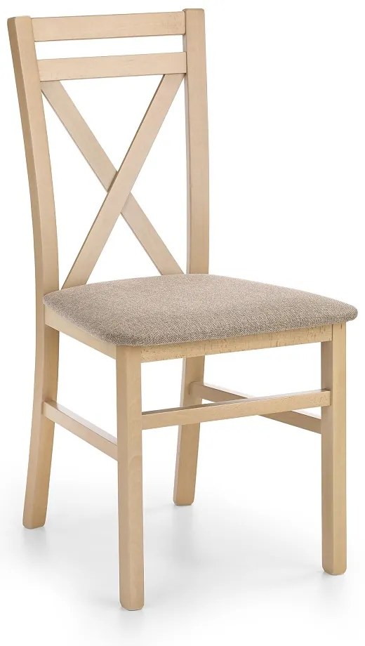 Jedálenská stolička Darius, sivá / dub sonoma