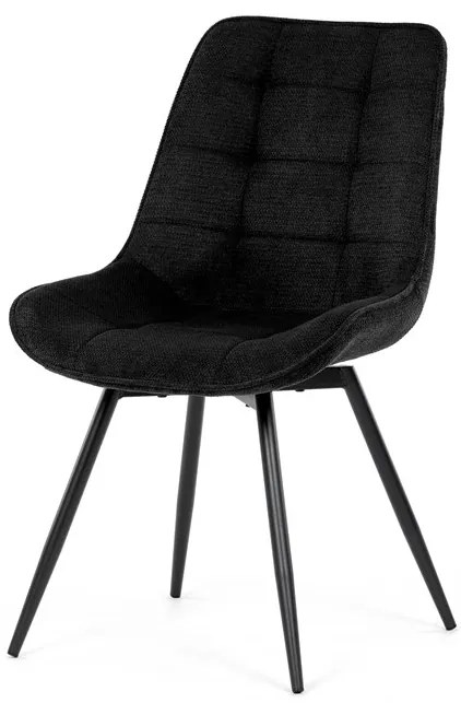 Autronic BONTEC Jedálenská stolička, čierna, látka, HC-T1130 BK2 Farba: Čierna