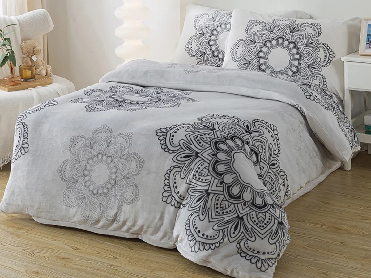 XPOSE® Mikroplyšové obliečky HARMONY Exclusive - sivé