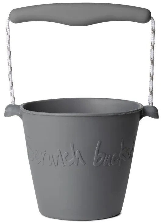 Scrunch silikónové vedierko, Anthracite Grey