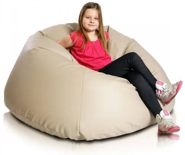 INTERMEDIC Sedací Vak Giga Sako Ekokoža Farba: E17 - Sivá svetlá (Ekokoža)