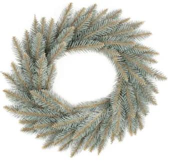 Vianočný veniec Smrek Strieborný 50cm