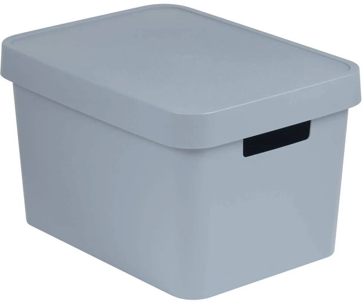 Curver Úložný box INFINITY 17l s vekom šedý
