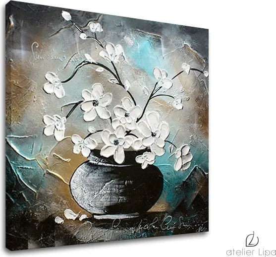 Autorská reprodukcia na plátne KVETY XOBBI185E1