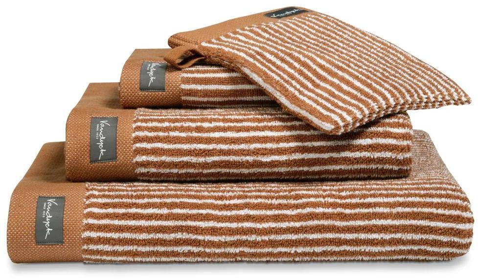 Vandyck uterák Home Petit Ligne Cognac - 30x50 cm