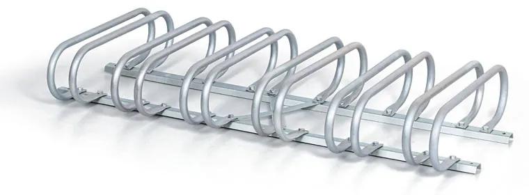 Nízkoprofilový obojstranný stojan na bicykle, 6 státí, na kotvenie
