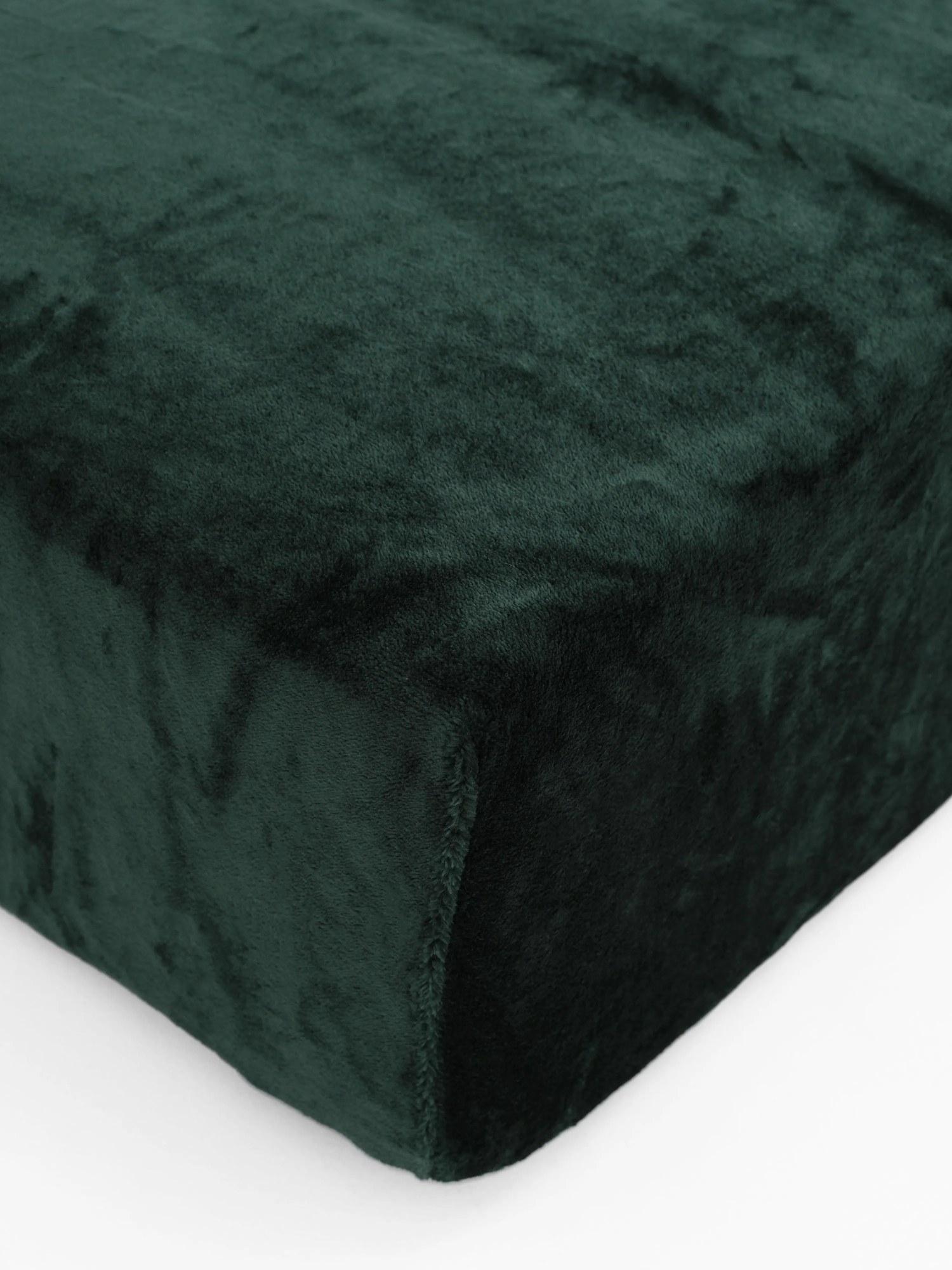 Plachta mikroplyš Deluxe 90 x 200 cm - tmavo zelená