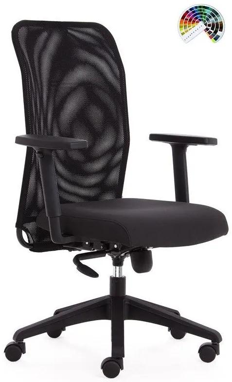 PEŠKA Kancelárska stolička TECHNO čalúnenie TUNDRA KOŽENKA