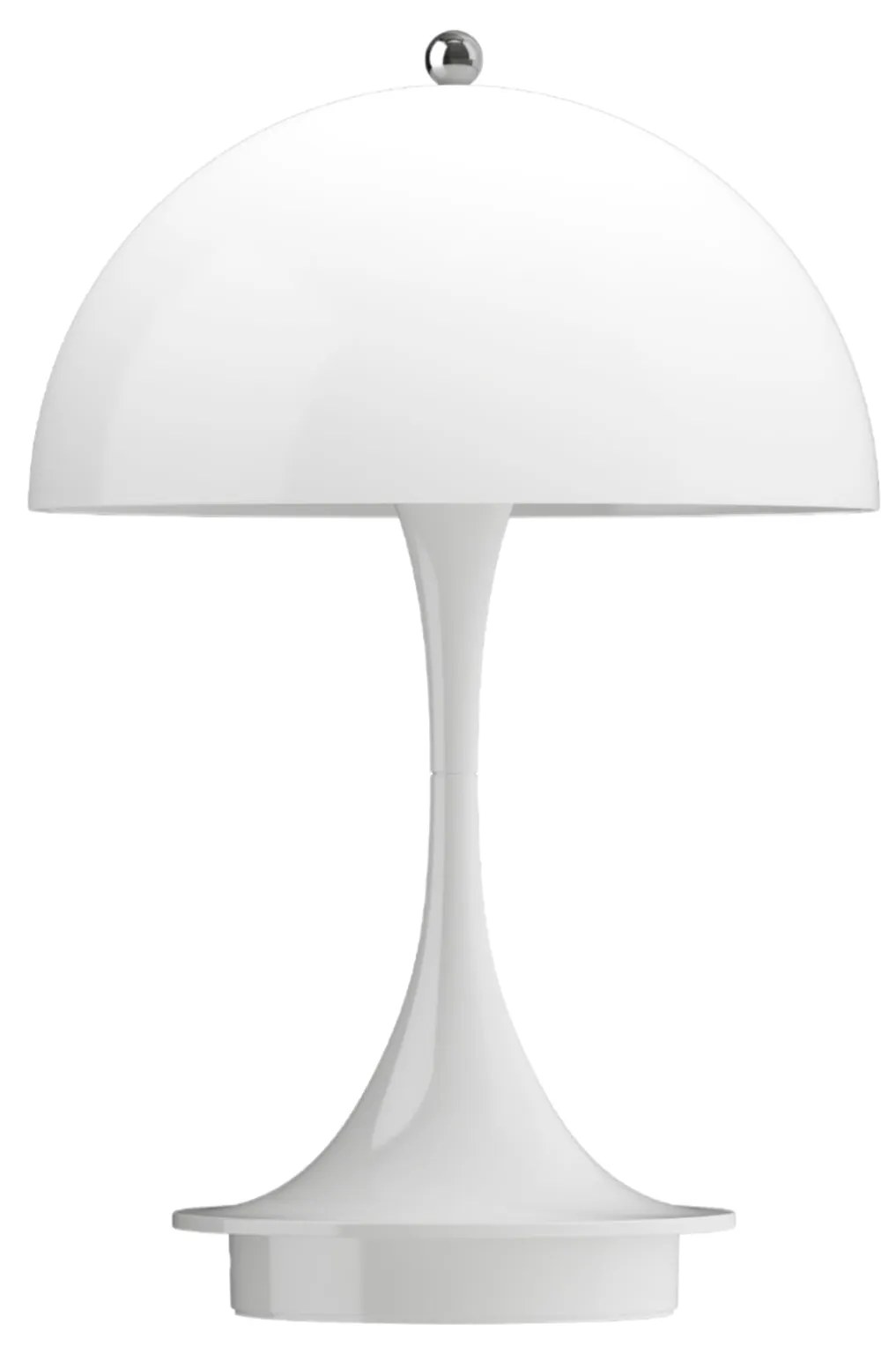 Louis Poulsen Prenosná lampa Panthella 160 V3 Opal White