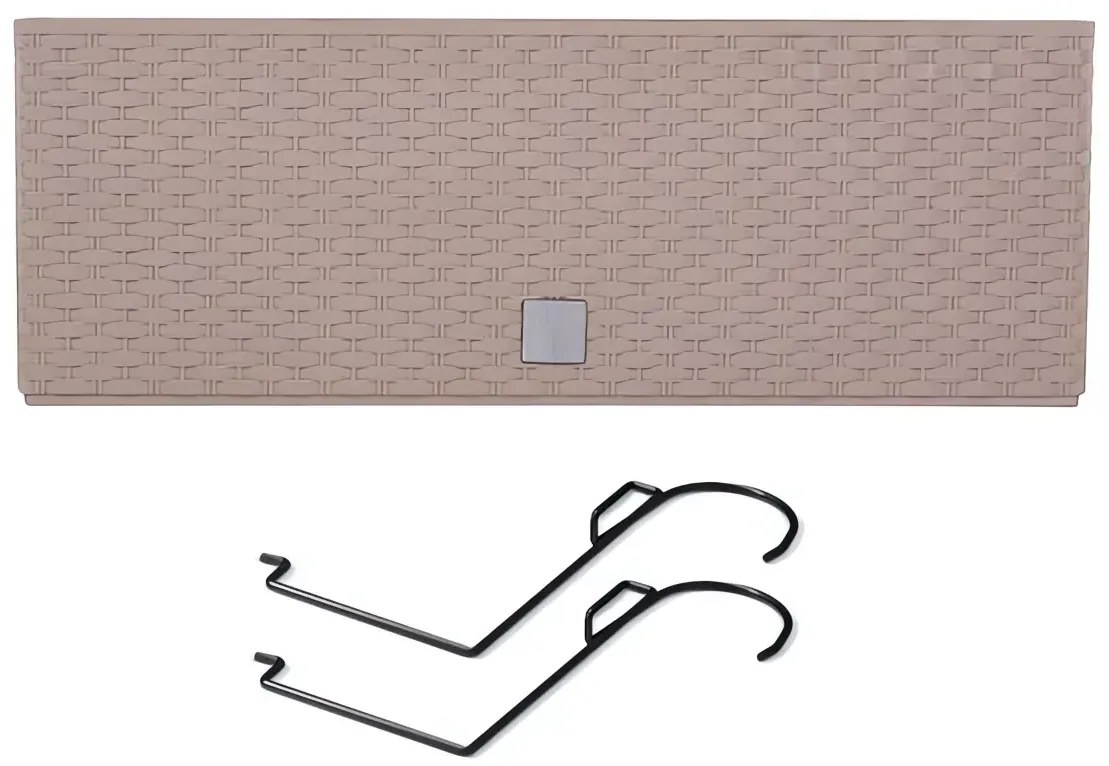 Hrantík RATO CASE W s hákmi a vkladom mocca 58cm