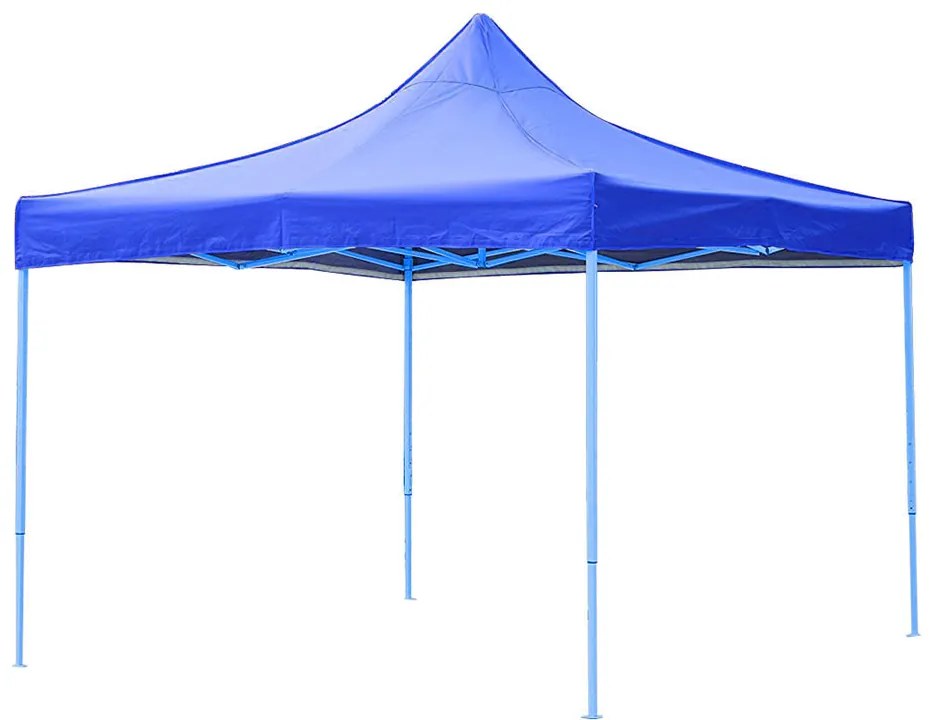 Záhradný pavilón-modrý-2,9x2,9 m