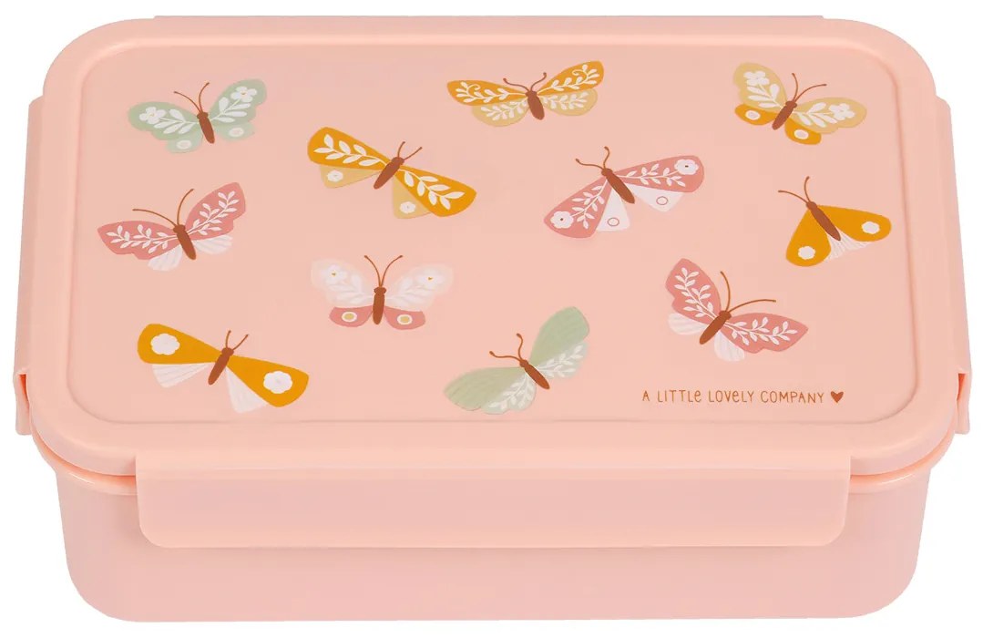 A Little Lovely Company - škatuľka na desiatu - motýliky