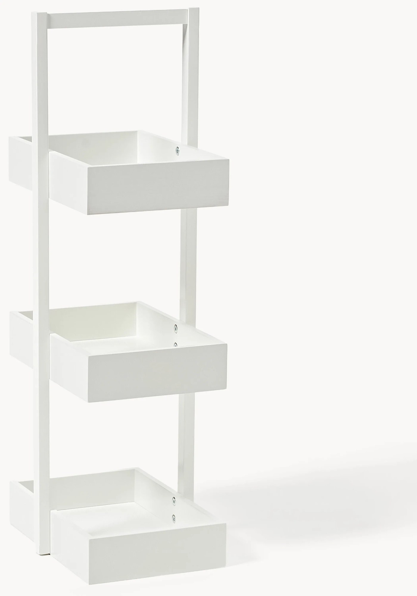 Regál's bambusovými policami