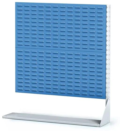 Alfa 3 Perforované stojany s panelmi na boxy, 2 poschodia, prístavné pole