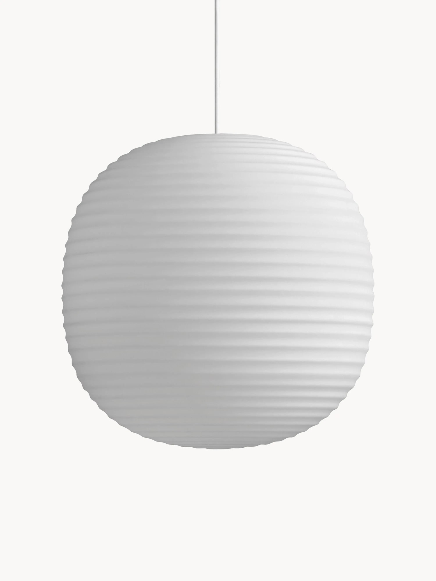 Ručne fúkané závesné svietidlo Lantern, v rôznych veľkostiach