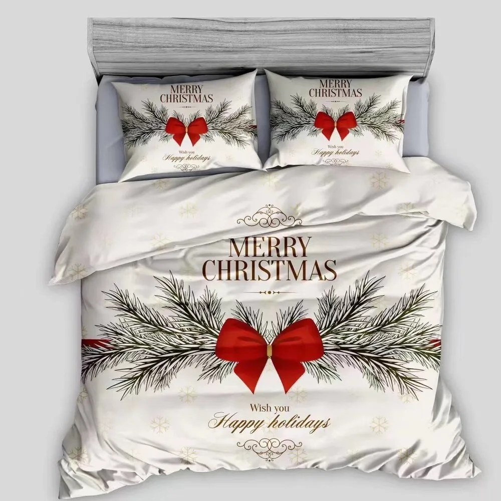 Obliečky MIRELA MERRY CHRISTMAS 7-dielna sada 140x200 cm