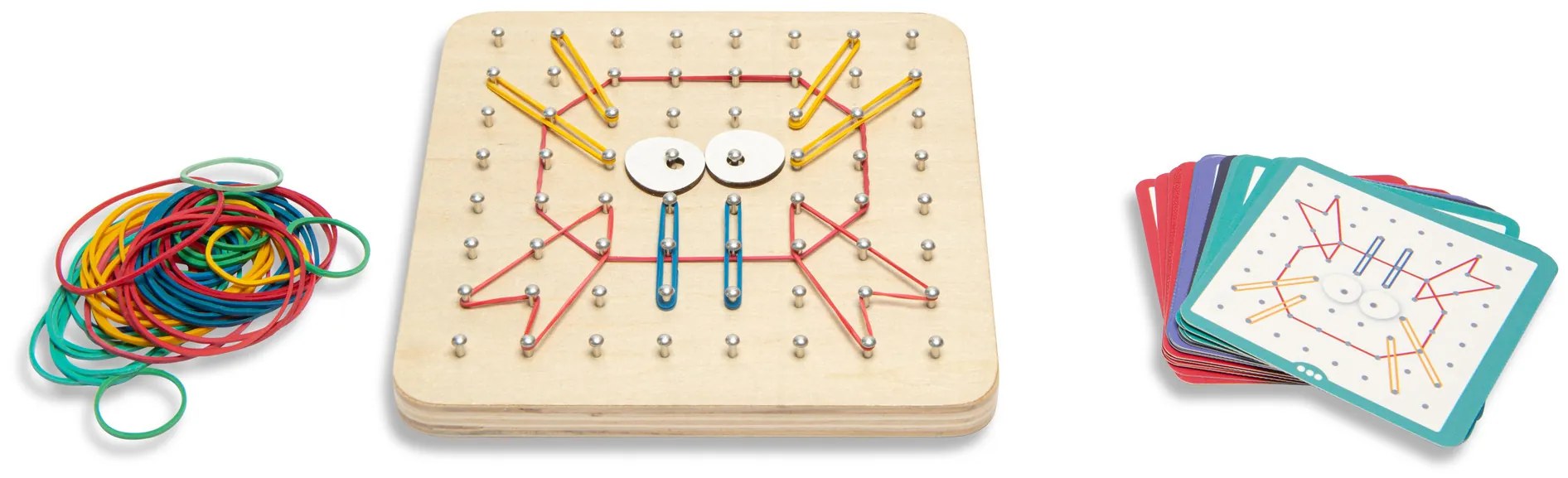 Geoboard - motorická hra