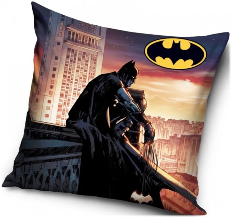 Dekoračný vankúš Batman sa vracia - 40 x 40 cm