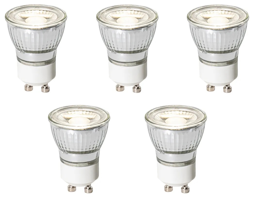 Sada 5 stmievateľných LED žiaroviek GU10 35 mm 4 W 230 lm 4000 K