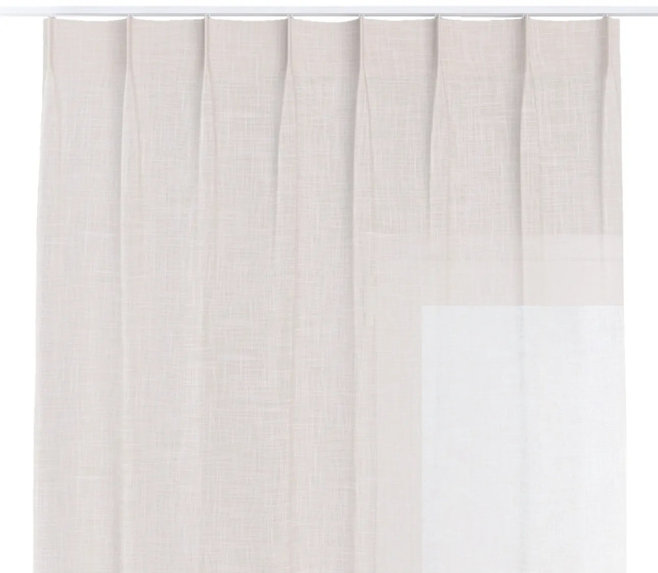 Záves so systémom FLEX (jednoduché spony flex)