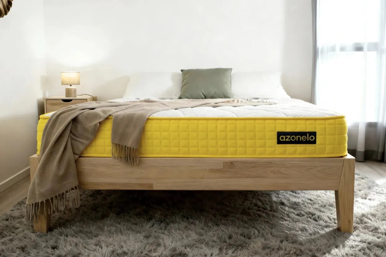 Ortopedický matrac s pamäťovou penou 150x200 cm Yellow - antialergický poťah