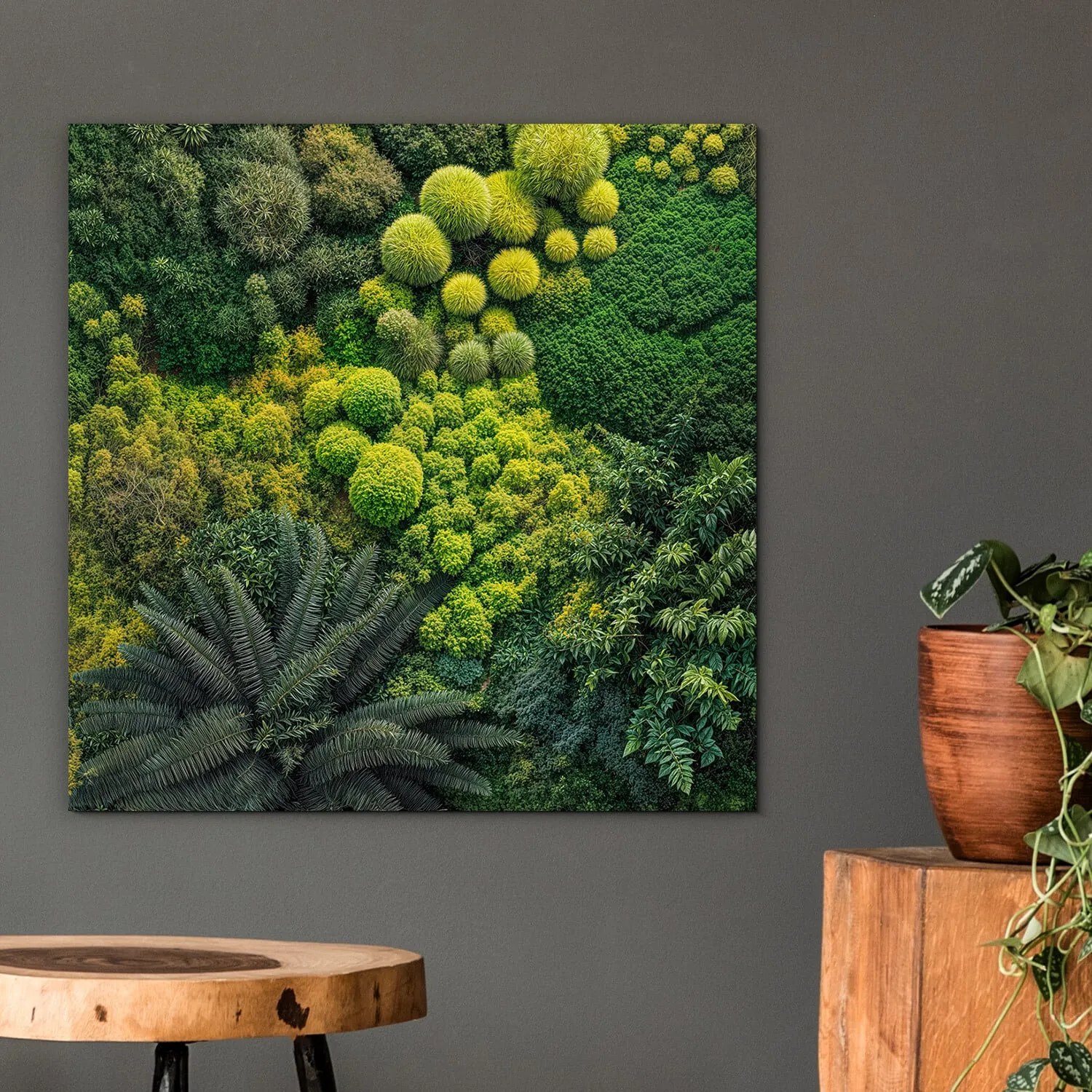 DUBLEZ | Dekoračný obraz machu - Nádych