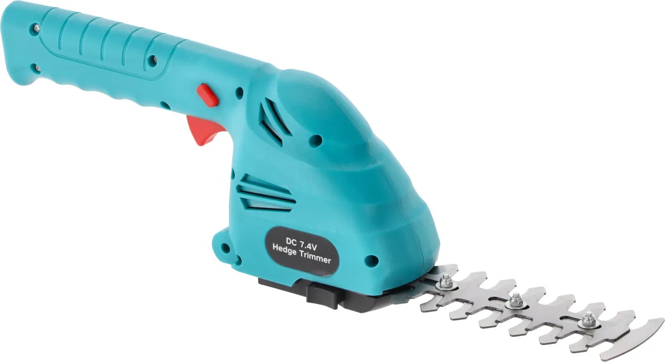 2 v 1 7,4 V akumulátorové záhradné nožnice