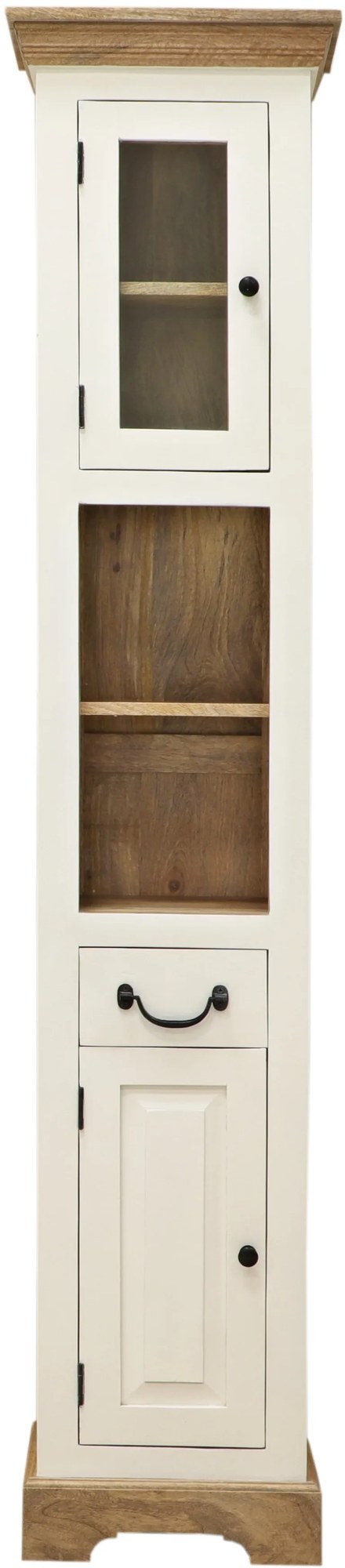 furniture-nabytek.cz - Skrinka do kúpeľne z mangového dreva 40x190x35