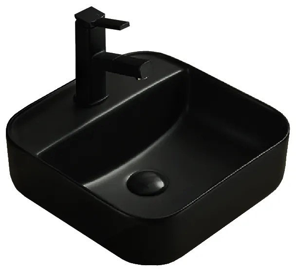 Mexen SILVIA UMÝVADLO, 39x39 CM, ČIERNA, 21863985 Mexen SILVIA UMÝVADLO, 39x39 CM, ČIERNA, 21863985
