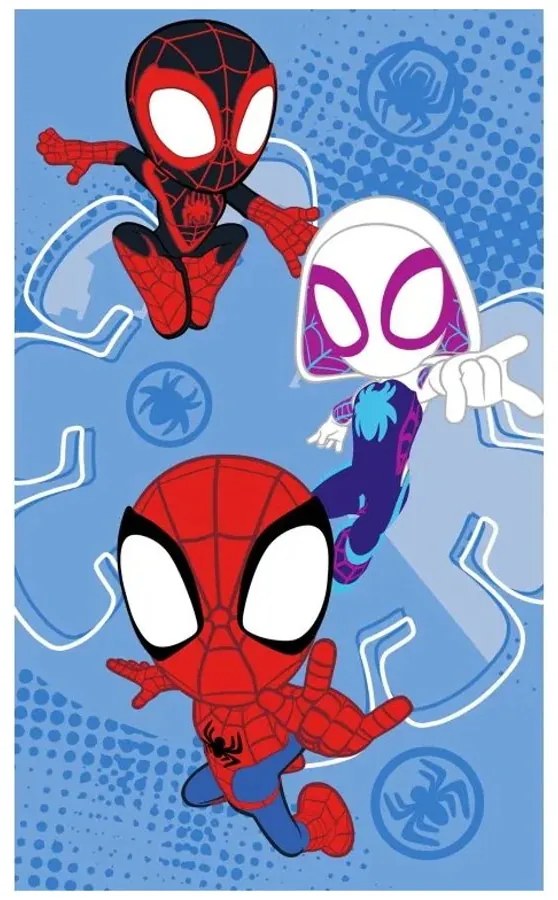 Detský uterák Spidey a jeho úžasní priatelia - 100% bavlna - 30 x 50 cm
