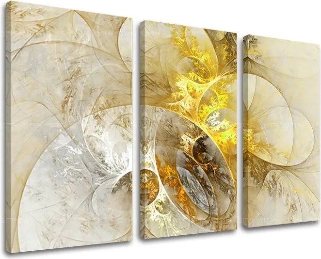 Obraz na stenu 3 dielny ABSTRAKT AB039E30