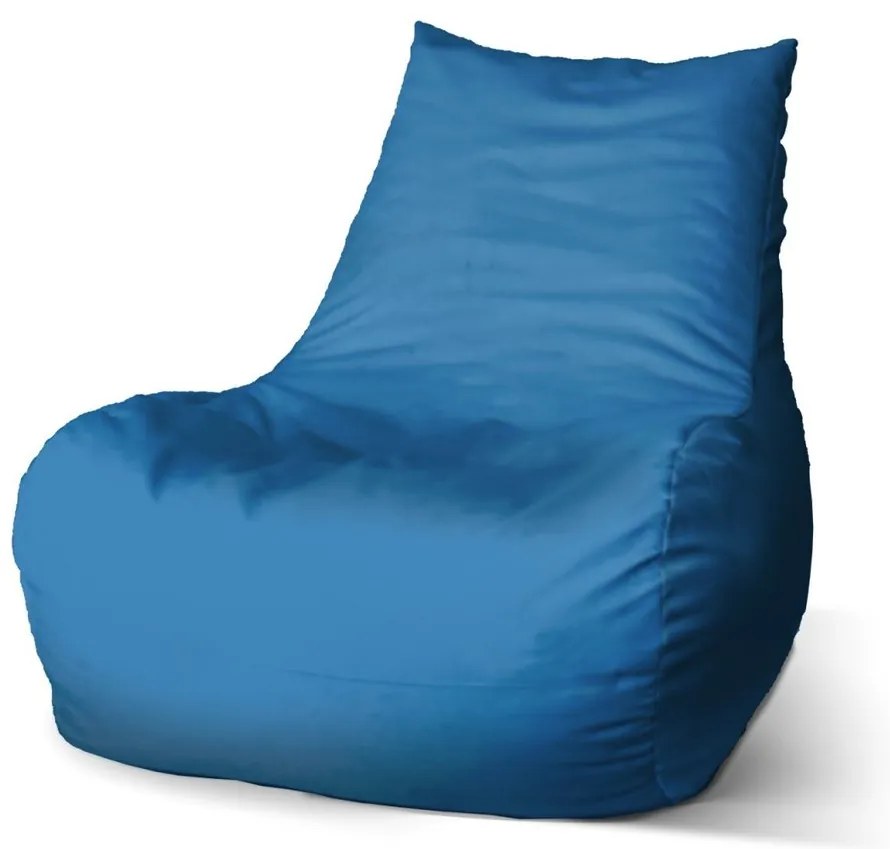 Sedací vak Bean modrá, modrá