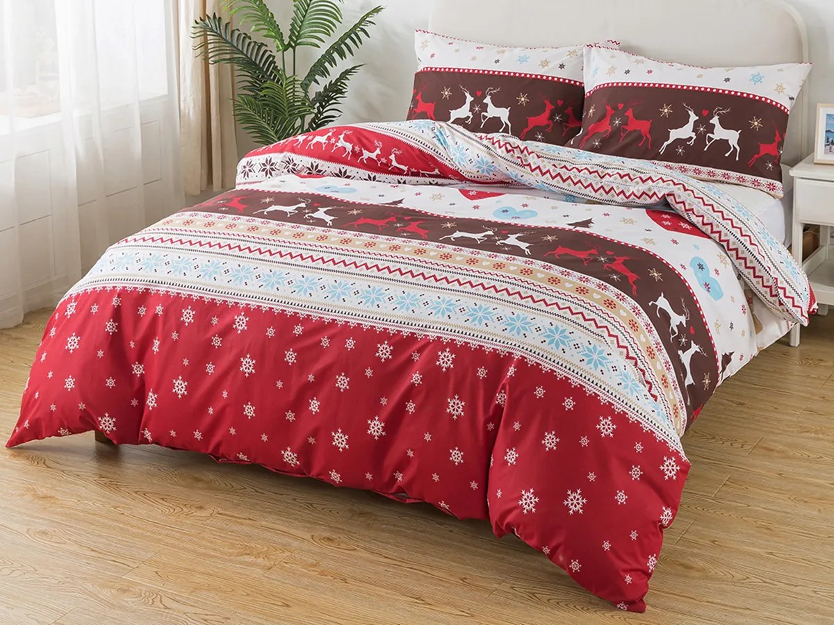 XPOSE® Flanelové obliečky SANTA