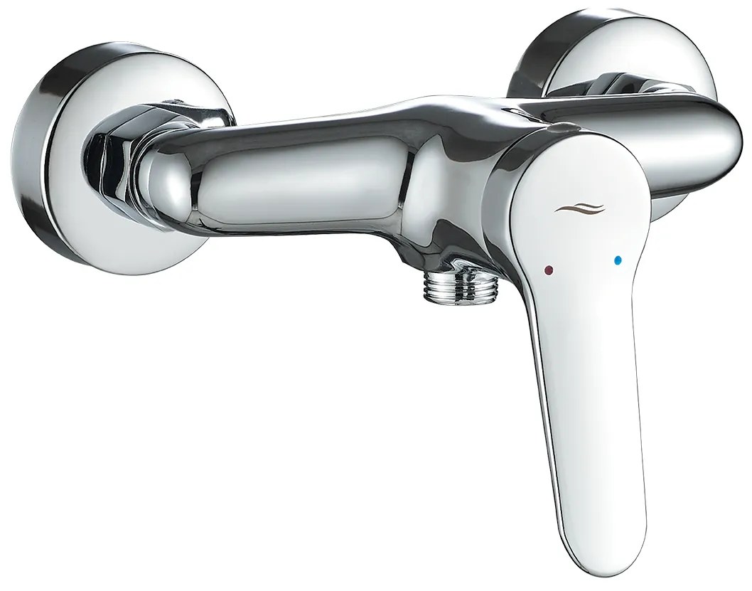 Kuchinox Villa, nástenná sprchová batéria 150cm, chrómová, LAV-BVK_040D