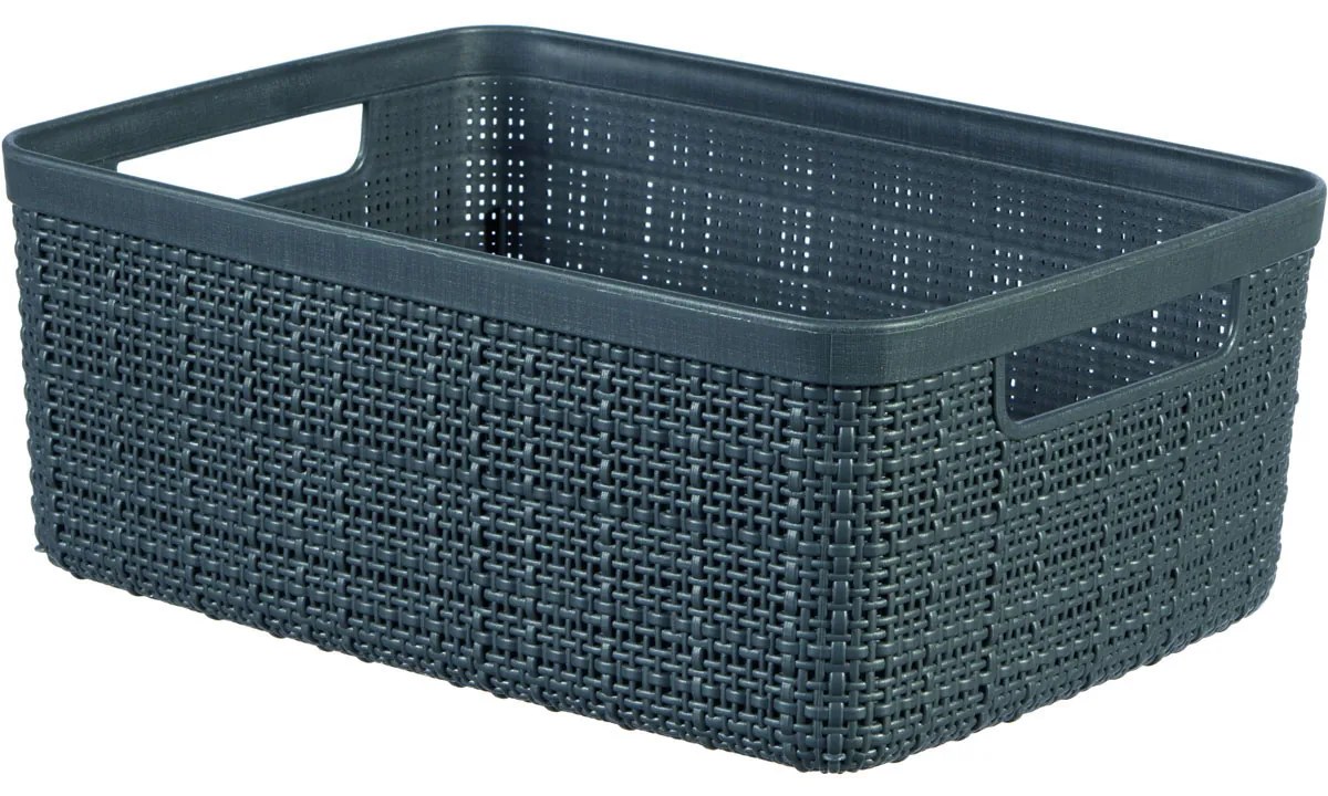 Curver Košík Jute S tmavo šedá