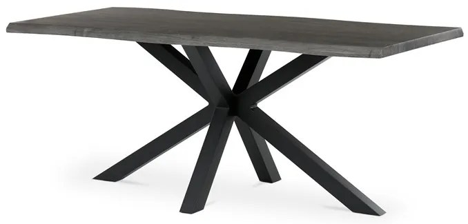 Autronic BONTEC Jedálenský stôl 180x90cm, mdf, sivý dub, HT-F4618 GREY Farba: Šedá