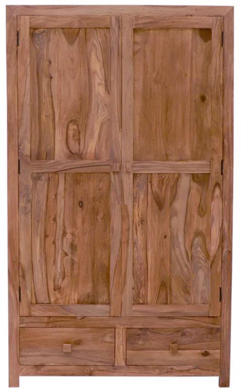 Skriňa Kali 120x200x60 indický masív palisander Only stain